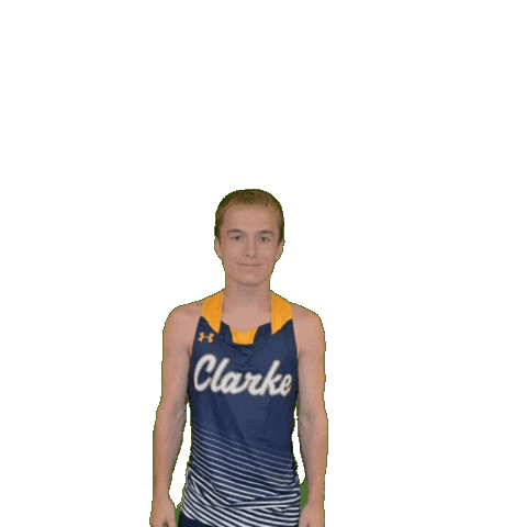 Clarke Athletics Sticker by Clarke University