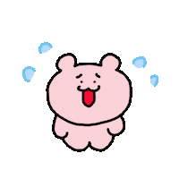 HWENii sweat embarrassed 당황 땀 Sticker