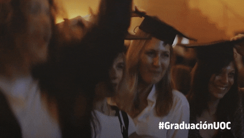 UOCuniversitat giphyupload alegria final universidad GIF