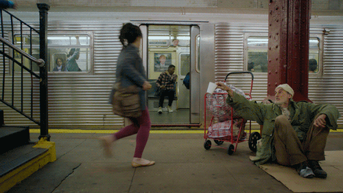 broadcity giphyupload nyc subway ilana wexler GIF