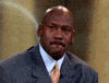 michael jordan laughing GIF
