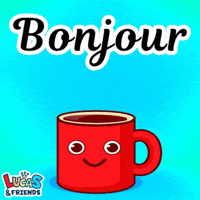 Good Morning Hello GIF by Lucas and Friends by RV AppStudios