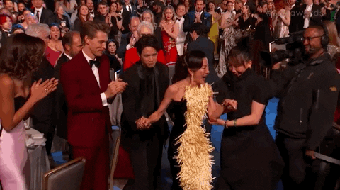 Michelle Yeoh Stairs GIF by SAG Awards