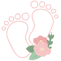 Baby Fleurs Sticker by Laiko