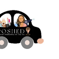 PoshedOnTheGo beautyathome inhomebeauty getposhed getposhedup Sticker