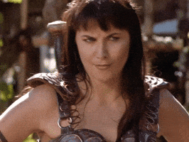 Xena Warrior Princess Whatever GIF