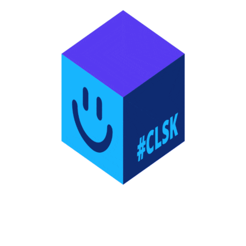 cleanspark giphygifmaker smile block clsk Sticker