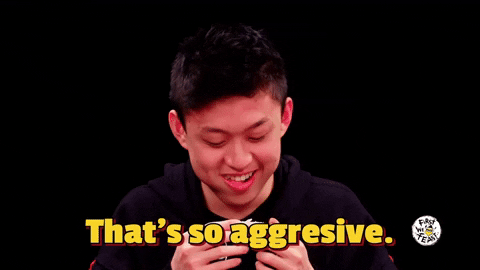 Hot Ones Aggression GIF by First We Feast