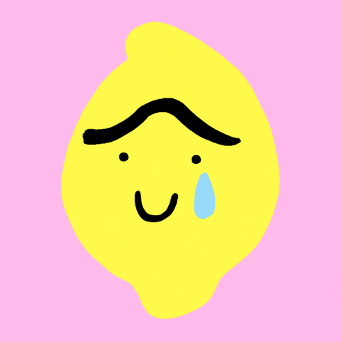 Inaphima cute sad life yellow GIF