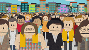 crowd strike GIF by South Park 