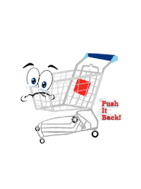 Trolley Sticker by Push It Back