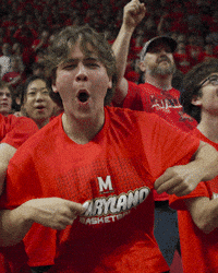 Lets Go Celebration GIF by Maryland Terrapins