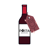 Wine Shop Sticker by PostaBorhaz