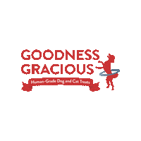 GoodnessGraciousTreats cat dog dogtreats humangrade Sticker