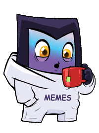Itsmemer memes tea whoops not me Sticker