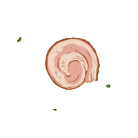 Japan Eating Sticker by IKKUDO ICHI
