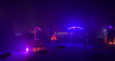 Dust Storm Creates 'Whiteout' Before Main Event at Burning Man Festival
