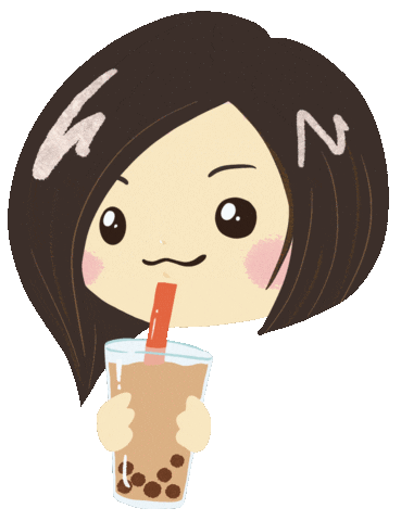 Milk Tea Coffee Sticker