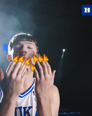 Dukembb Nik GIF by Duke Men's Basketball