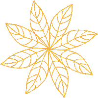 tlemskaya_art dance flower magic gold Sticker