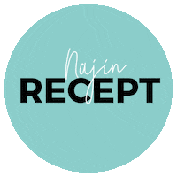 Recept Njami Sticker by relovelabel.com