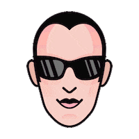 Sunglasses Kiss Sticker by Karim Rashid