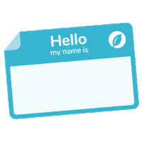 Tag Hello Sticker by Sprout Studio