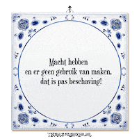 Respect Nl Sticker by Tegelspreuken.nl
