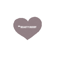 Heart Love Sticker by Beauty Buddy