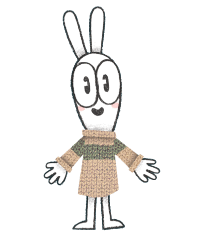happy bunny Sticker by Macmillan Kids
