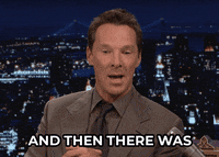 Benedict Cumberbatch Air Quotes GIF by The Tonight Show Starring Jimmy Fallon