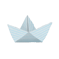 Jessitsoi travel boat paper viajar Sticker