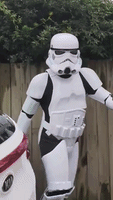 Stormtrooper Bungles Mission on Star Wars Day