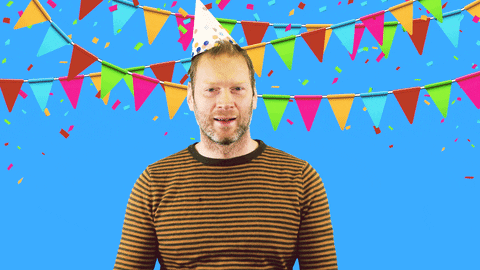 Happy Birthday Party GIF by visualbrand