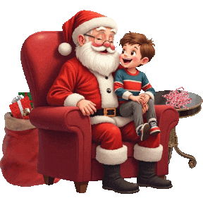 Santa Claus Sticker