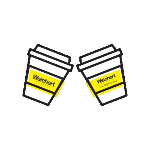 Coffee Realtor Sticker by Weichert