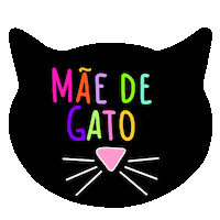 Ilustralarii cat pet pets gatos Sticker