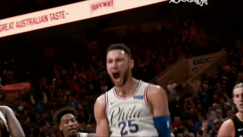 excited ben simmons GIF by ESPN
