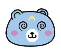 Confused Moon Sticker