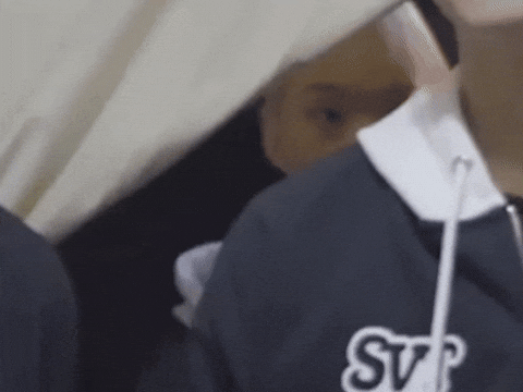 세븐틴 Peeking GIF