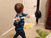 oc playing GIF