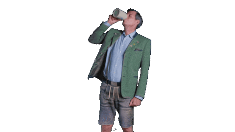 Bier Drinking Sticker by Burgis