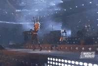 Miley Cyrus Singing GIF by NCAA March Madness