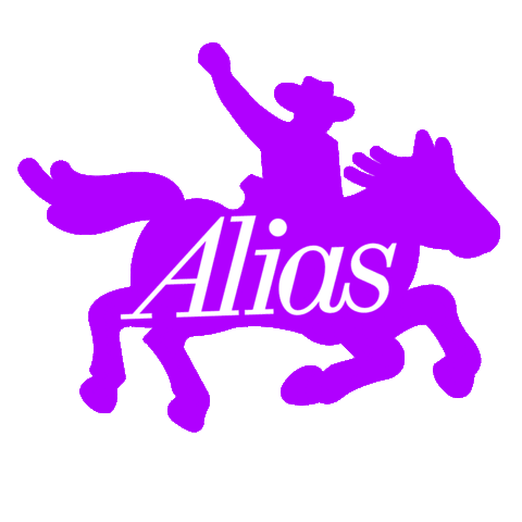Aliasdesign giphyupload design purple western Sticker