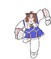 Horse Running Sticker