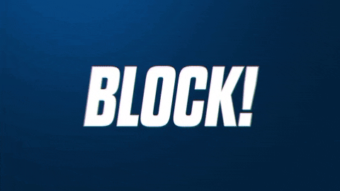 Oregon Tech Block GIF by Oregon Tech Athletics