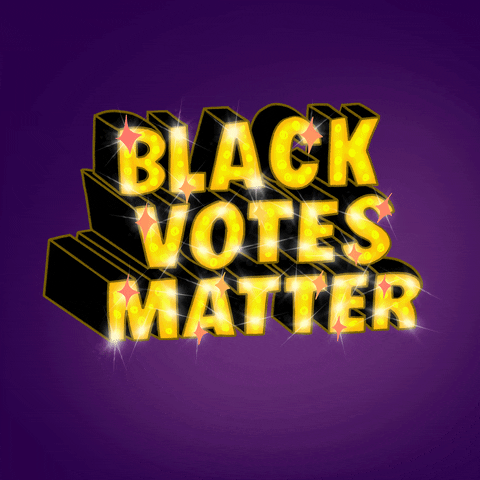 Black Lives Matter Vote GIF by INTO ACTION