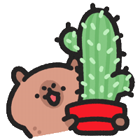 Capybara Sticker by sansanplanet