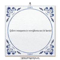 Nl Onderhoud Sticker by Tegelspreuken.nl