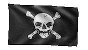 Pirate Flag Sticker